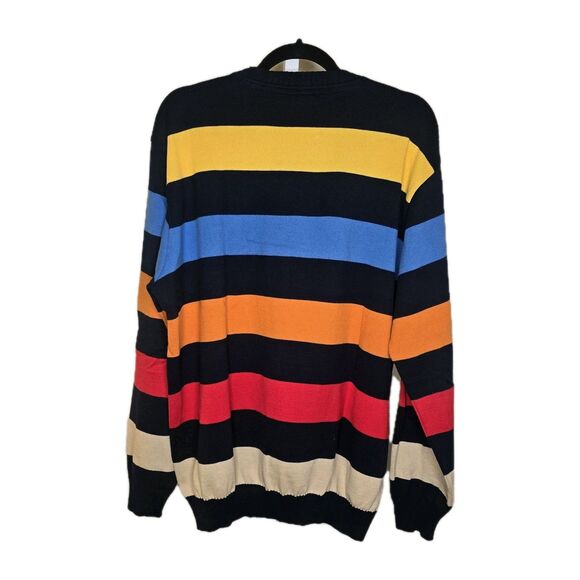 Paul & Shark Watershed Italy Men's XL Multicolor Striped Cotton Sweater - Picture 2 of 12